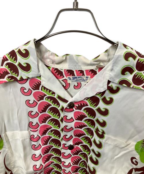 Sun Surf（サンサーフ）Sun Surf (サンサーフ) 長袖シャツ ホワイト サイズ:Sの古着・服飾アイテム
