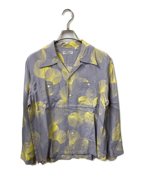 Sun Surf（サンサーフ）Sun Surf (サンサーフ) Duke Kahanamoku グレー×イエロー グレー×イエロー サイズ:sの古着・服飾アイテム