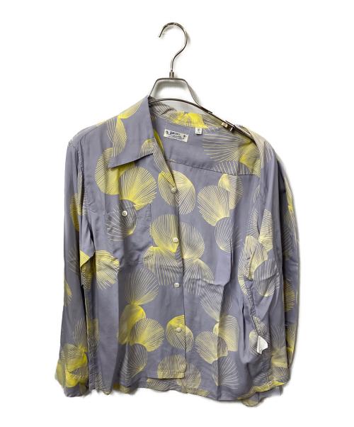 Sun Surf（サンサーフ）Sun Surf (サンサーフ) Duke Kahanamoku グレー×イエロー グレー×イエロー サイズ:sの古着・服飾アイテム