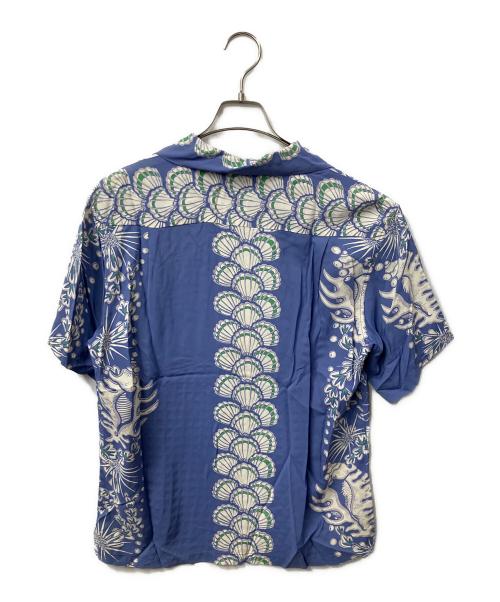 Sun Surf（サンサーフ）Sun Surf (サンサーフ) 半袖シャツ ネイビー サイズ:Sの古着・服飾アイテム