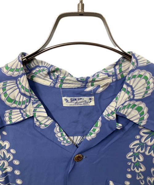 Sun Surf（サンサーフ）Sun Surf (サンサーフ) 半袖シャツ ネイビー サイズ:Sの古着・服飾アイテム
