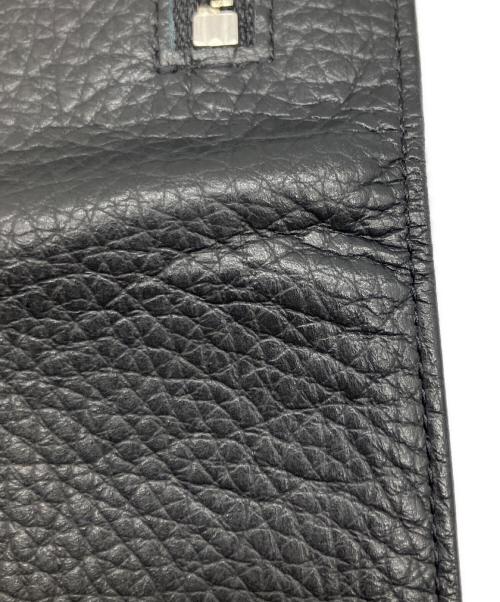 ...to（トゥ）...to (トゥ) THINly 極薄二つ折り財布 ブラック ブラックの古着・服飾アイテム