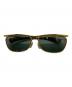 RAY-BAN（レイバン）の古着「OLYMPIAN 2 DX　ブラック×ゴールド」｜ブラック×ゴールド