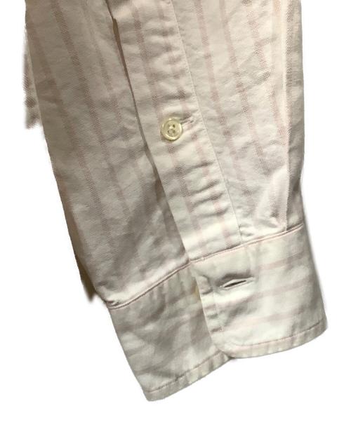 RALPH LAUREN（ラルフローレン）RALPH LAUREN (ラルフローレン) 長袖シャツ ホワイト×ピンク ホワイト×ピンク サイズ:15 1/2の古着・服飾アイテム