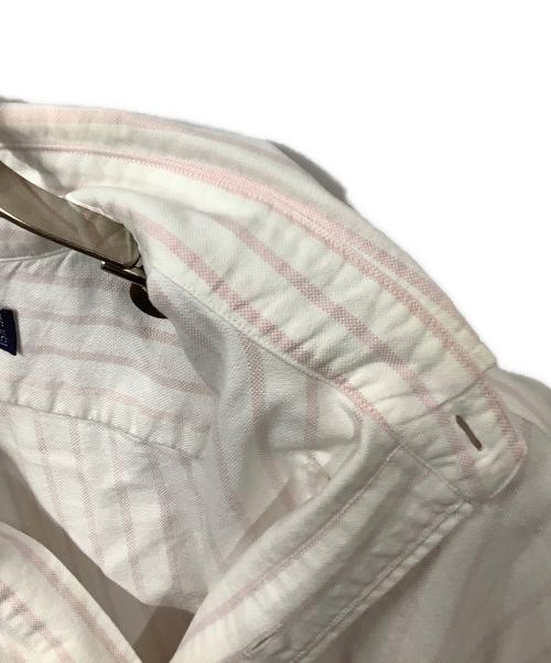 RALPH LAUREN（ラルフローレン）RALPH LAUREN (ラルフローレン) 長袖シャツ ホワイト×ピンク ホワイト×ピンク サイズ:15 1/2の古着・服飾アイテム