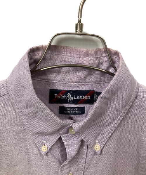 RALPH LAUREN（ラルフローレン）RALPH LAUREN (ラルフローレン) 半袖シャツ パープル パープル サイズ:Mの古着・服飾アイテム