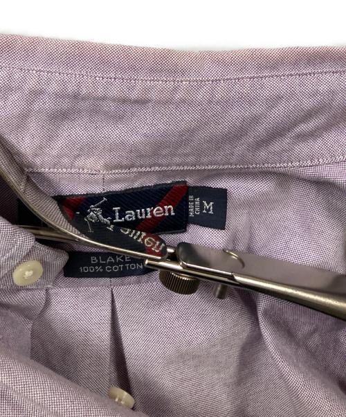 RALPH LAUREN（ラルフローレン）RALPH LAUREN (ラルフローレン) 半袖シャツ パープル パープル サイズ:Mの古着・服飾アイテム