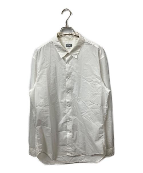 THE NORTH FACE（ザ ノース フェイス）THE NORTH FACE (ザ ノース フェイス) ロングスリーブノーザンハリアーシャツ ホワイト サイズ:XLの古着・服飾アイテム