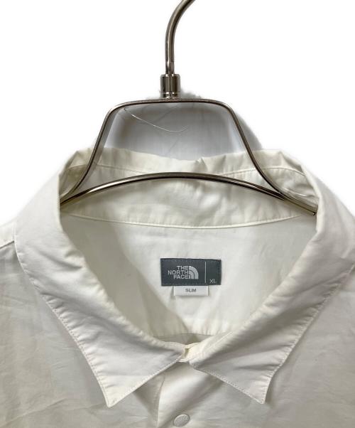THE NORTH FACE（ザ ノース フェイス）THE NORTH FACE (ザ ノース フェイス) ロングスリーブノーザンハリアーシャツ ホワイト サイズ:XLの古着・服飾アイテム