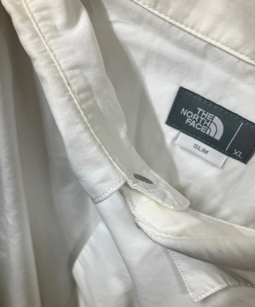THE NORTH FACE（ザ ノース フェイス）THE NORTH FACE (ザ ノース フェイス) ロングスリーブノーザンハリアーシャツ ホワイト サイズ:XLの古着・服飾アイテム