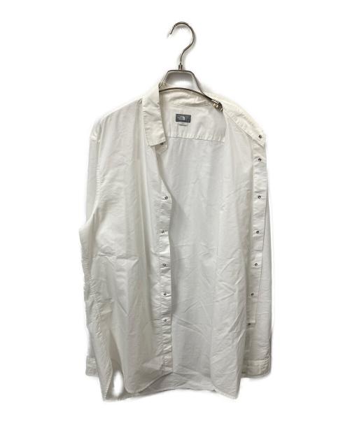 THE NORTH FACE（ザ ノース フェイス）THE NORTH FACE (ザ ノース フェイス) ロングスリーブノーザンハリアーシャツ ホワイト サイズ:XLの古着・服飾アイテム