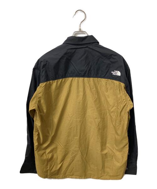 THE NORTH FACE（ザ ノース フェイス）THE NORTH FACE (ザ ノース フェイス) L/S Nuptse Shirt カーキ サイズ:L 未使用品の古着・服飾アイテム