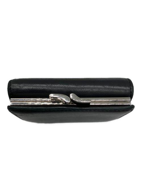Vivienne Westwood（ヴィヴィアンウエストウッド）Vivienne Westwood (ヴィヴィアンウエストウッド) ナッパ 3つ折り財布 ブラック ブラックの古着・服飾アイテム