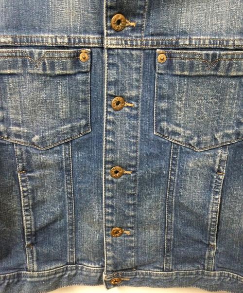 DIESEL（ディーゼル）DIESEL (ディーゼル) デニムジャケット　インディゴ ブルー サイズ:ｓの古着・服飾アイテム