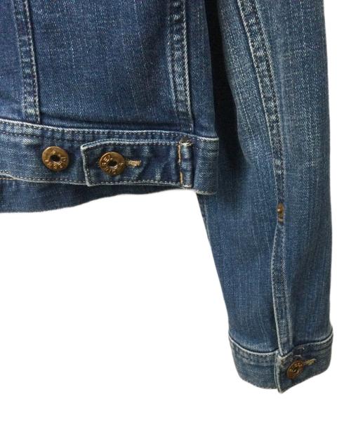 DIESEL（ディーゼル）DIESEL (ディーゼル) デニムジャケット　インディゴ ブルー サイズ:ｓの古着・服飾アイテム