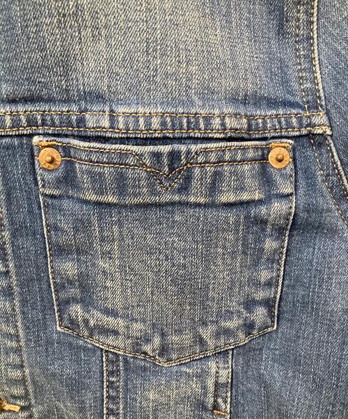 DIESEL（ディーゼル）DIESEL (ディーゼル) デニムジャケット　インディゴ ブルー サイズ:ｓの古着・服飾アイテム