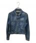 DIESEL（ディーゼル）の古着「デニムジャケット　インディゴ」｜ブルー