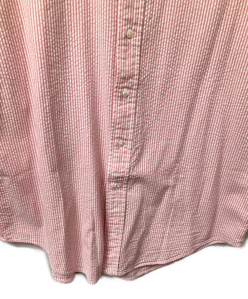 RALPH LAUREN（ラルフローレン）RALPH LAUREN (ラルフローレン) 半袖シャツ ピンク×ホワイト ストライプ ピンク×ホワイト サイズ:105cmの古着・服飾アイテム