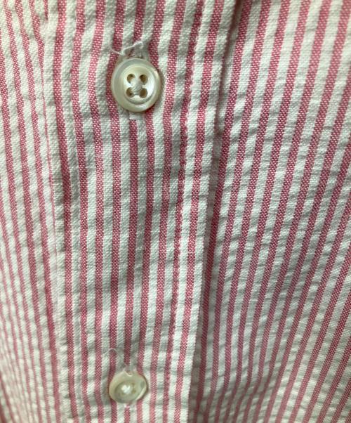 RALPH LAUREN（ラルフローレン）RALPH LAUREN (ラルフローレン) 半袖シャツ ピンク×ホワイト ストライプ ピンク×ホワイト サイズ:105cmの古着・服飾アイテム