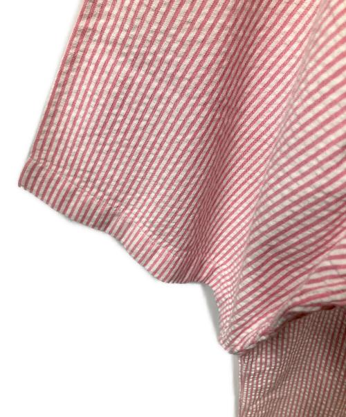 RALPH LAUREN（ラルフローレン）RALPH LAUREN (ラルフローレン) 半袖シャツ ピンク×ホワイト ストライプ ピンク×ホワイト サイズ:105cmの古着・服飾アイテム