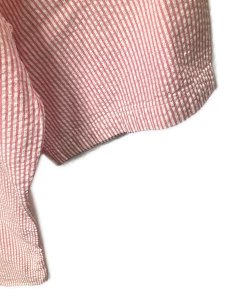 RALPH LAUREN（ラルフローレン）RALPH LAUREN (ラルフローレン) 半袖シャツ ピンク×ホワイト ストライプ ピンク×ホワイト サイズ:105cmの古着・服飾アイテム