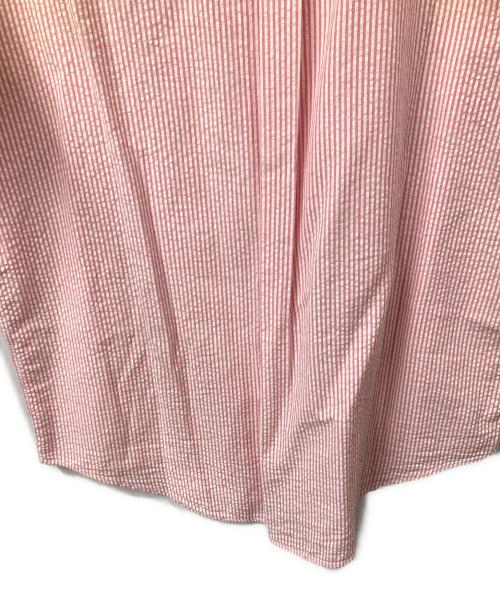 RALPH LAUREN（ラルフローレン）RALPH LAUREN (ラルフローレン) 半袖シャツ ピンク×ホワイト ストライプ ピンク×ホワイト サイズ:105cmの古着・服飾アイテム