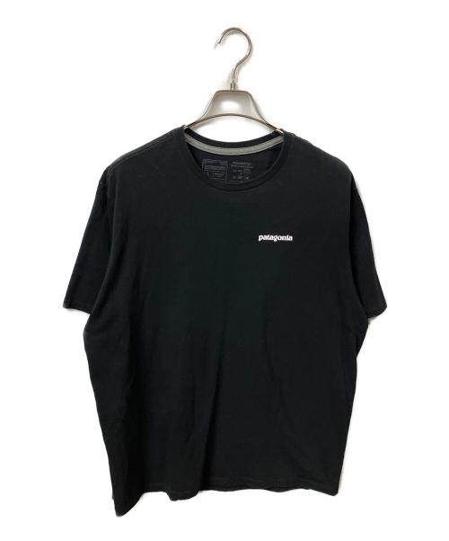 Patagonia（パタゴニア）Patagonia (パタゴニア) P-6ロゴ・レスポンシビリティー ブラック サイズ:Lの古着・服飾アイテム