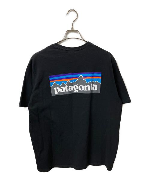 Patagonia（パタゴニア）Patagonia (パタゴニア) P-6ロゴ・レスポンシビリティー ブラック サイズ:Lの古着・服飾アイテム