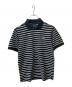 BURBERRY GOLF（バーバリーゴルフ）の古着「ポロシャツ」｜ブラック×ホワイト