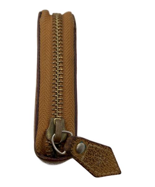 Vivienne Westwood（ヴィヴィアンウエストウッド）Vivienne Westwood (ヴィヴィアンウエストウッド) ラウンドファスナー財布 ブラウン ベージュの古着・服飾アイテム
