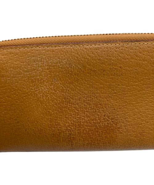 Vivienne Westwood（ヴィヴィアンウエストウッド）Vivienne Westwood (ヴィヴィアンウエストウッド) ラウンドファスナー財布 ブラウン ベージュの古着・服飾アイテム