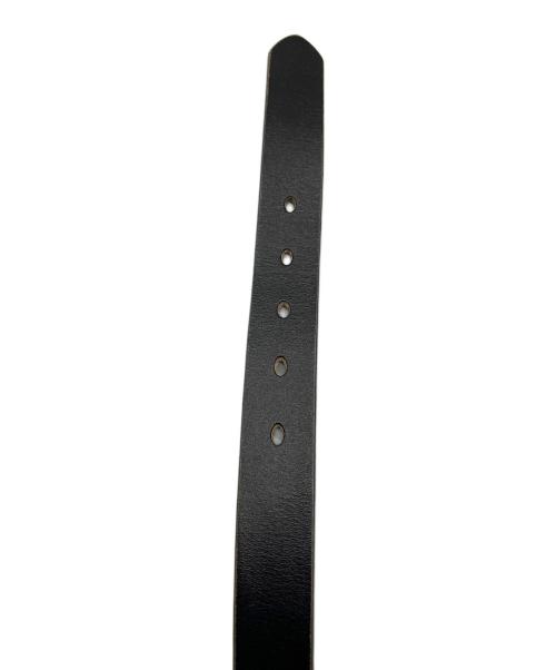Cartier（カルティエ）Cartier (カルティエ) レザーベルト ブラック ブラックの古着・服飾アイテム