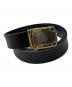 Cartier（カルティエ）の古着「レザーベルト ブラック」｜ブラック