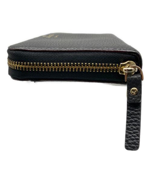 Kate Spade（ケイトスペード）Kate Spade (ケイトスペード) ラウンドファスナー財布 ブラック ブラックの古着・服飾アイテム