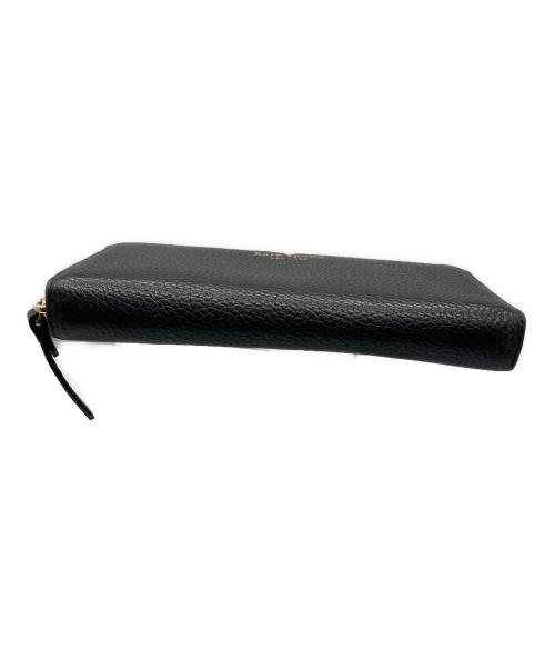 Kate Spade（ケイトスペード）Kate Spade (ケイトスペード) ラウンドファスナー財布 ブラック ブラックの古着・服飾アイテム