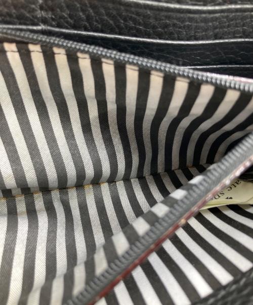 Kate Spade（ケイトスペード）Kate Spade (ケイトスペード) ラウンドファスナー財布 ブラック ブラックの古着・服飾アイテム