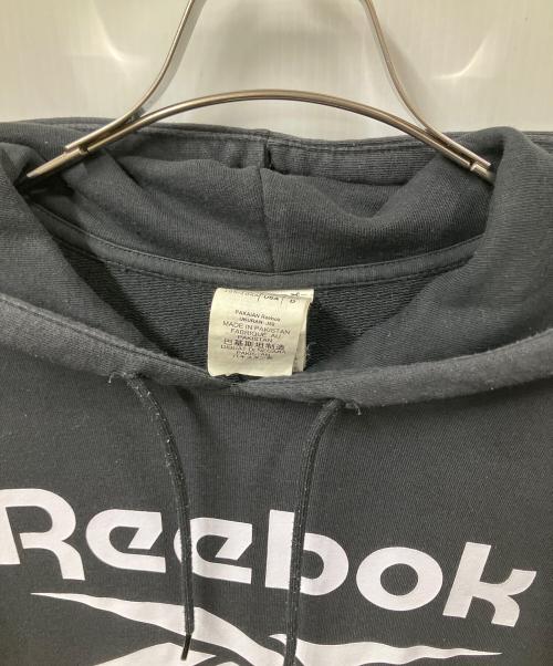 REEBOK（リーボック）REEBOK (リーボック) パーカー ブラック サイズ:2XLの古着・服飾アイテム
