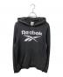 REEBOK（リーボック）の古着「パーカー」｜ブラック