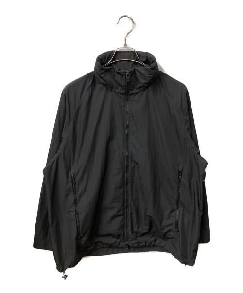 ATTACHMENT（アタッチメント）ATTACHMENT (アタッチメント) 塩縮タスランナイロンタフタスタンドカラーブルゾン ブラック サイズ:2の古着・服飾アイテム