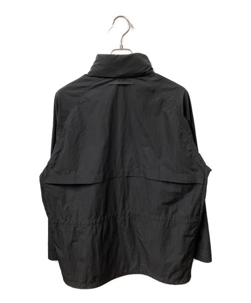 ATTACHMENT（アタッチメント）ATTACHMENT (アタッチメント) 塩縮タスランナイロンタフタスタンドカラーブルゾン ブラック サイズ:2の古着・服飾アイテム