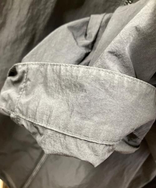ATTACHMENT（アタッチメント）ATTACHMENT (アタッチメント) 塩縮タスランナイロンタフタスタンドカラーブルゾン ブラック サイズ:2の古着・服飾アイテム