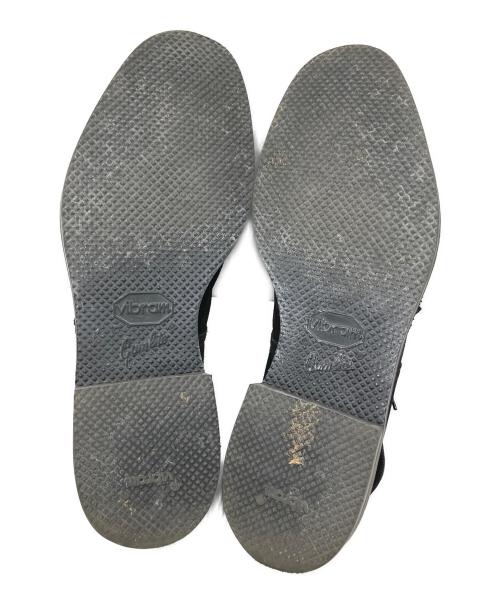 WH（ダブルエイチ）WH (ダブルエイチ) スウェードプレーンシューズ ブラック ブラック サイズ:28.5の古着・服飾アイテム