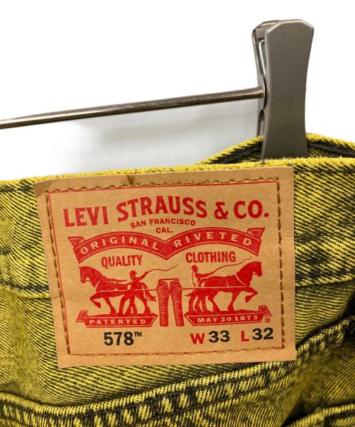 LEVI'S（リーバイス）LEVI'S (リーバイス) 578デニムパンツ イエロー イエロー サイズ:W33の古着・服飾アイテム