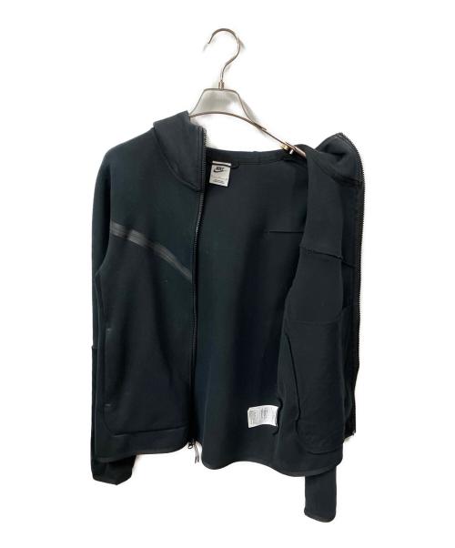 NIKE（ナイキ）NIKE (ナイキ) テックフリースジップパーカー ブラック サイズ:Ｍの古着・服飾アイテム