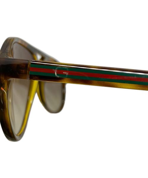 GUCCI（グッチ）GUCCI (グッチ) サングラス ブラウン サイズ:59□12 130の古着・服飾アイテム