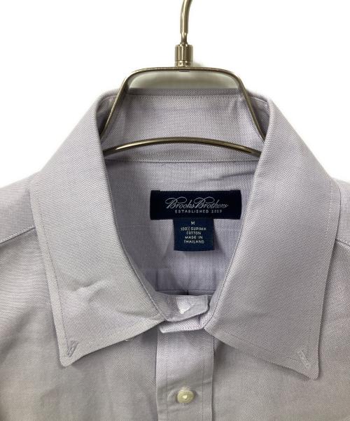 BROOKS BROTHERS（ブルックスブラザーズ）BROOKS BROTHERS (ブルックスブラザーズ) 半袖シャツ パープル パープル サイズ:Mの古着・服飾アイテム