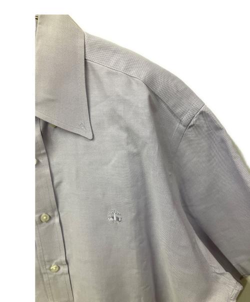 BROOKS BROTHERS（ブルックスブラザーズ）BROOKS BROTHERS (ブルックスブラザーズ) 半袖シャツ パープル パープル サイズ:Mの古着・服飾アイテム