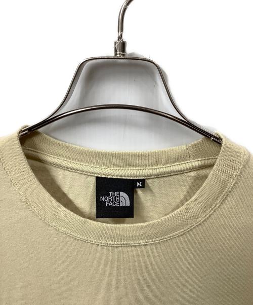 THE NORTH FACE（ザ ノース フェイス）THE NORTH FACE (ザ ノース フェイス) ロングスリーブヌプシコットンティー ベージュ サイズ:Mの古着・服飾アイテム