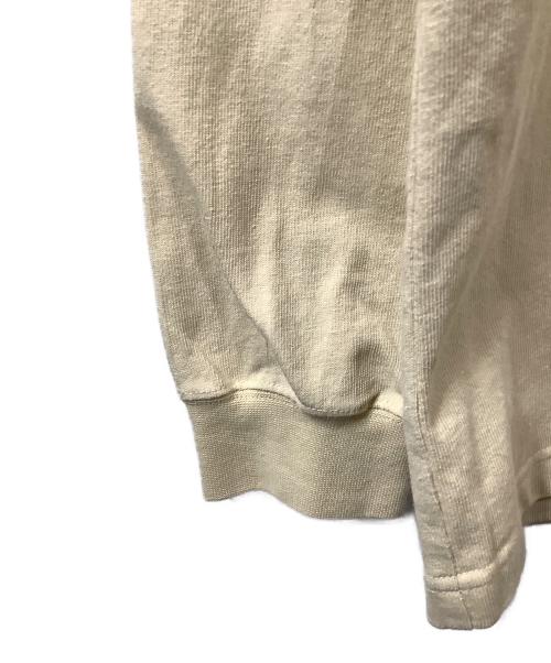 THE NORTH FACE（ザ ノース フェイス）THE NORTH FACE (ザ ノース フェイス) ロングスリーブヌプシコットンティー ベージュ サイズ:Mの古着・服飾アイテム