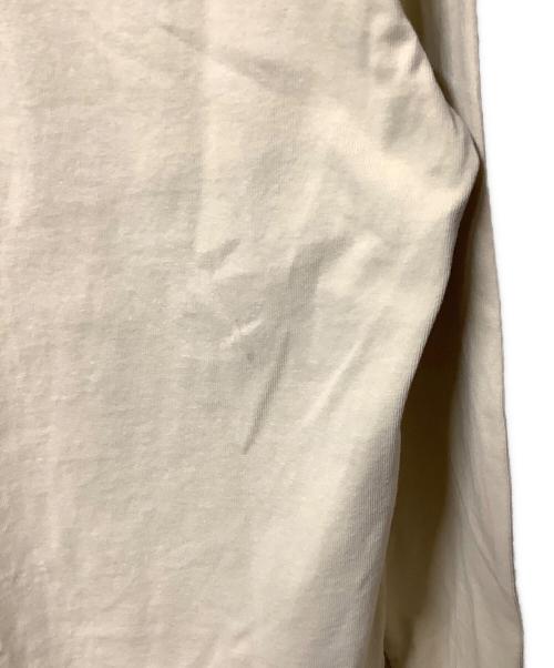 THE NORTH FACE（ザ ノース フェイス）THE NORTH FACE (ザ ノース フェイス) ロングスリーブヌプシコットンティー ベージュ サイズ:Mの古着・服飾アイテム